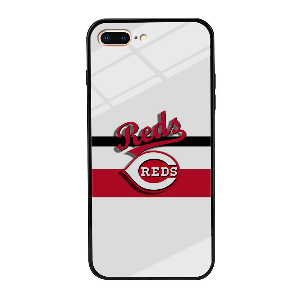 Baseball Cincinnati Reds MLB 001 iPhone 8 Plus Case