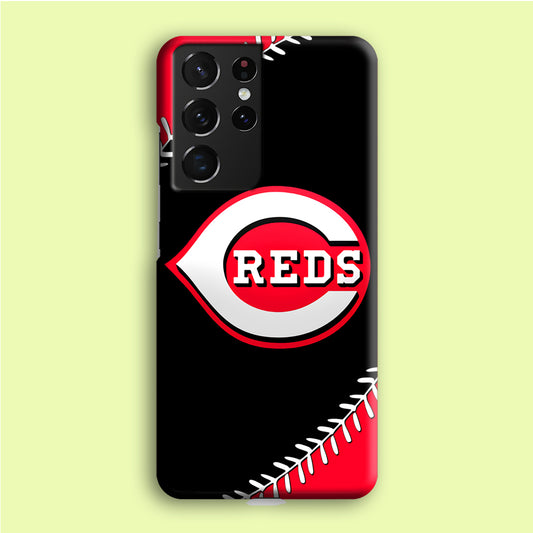 Baseball Cincinnati Reds MLB 002 Samsung Galaxy S21 Ultra Case