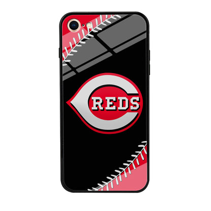 Baseball Cincinnati Reds MLB 002 iPhone 8 Case