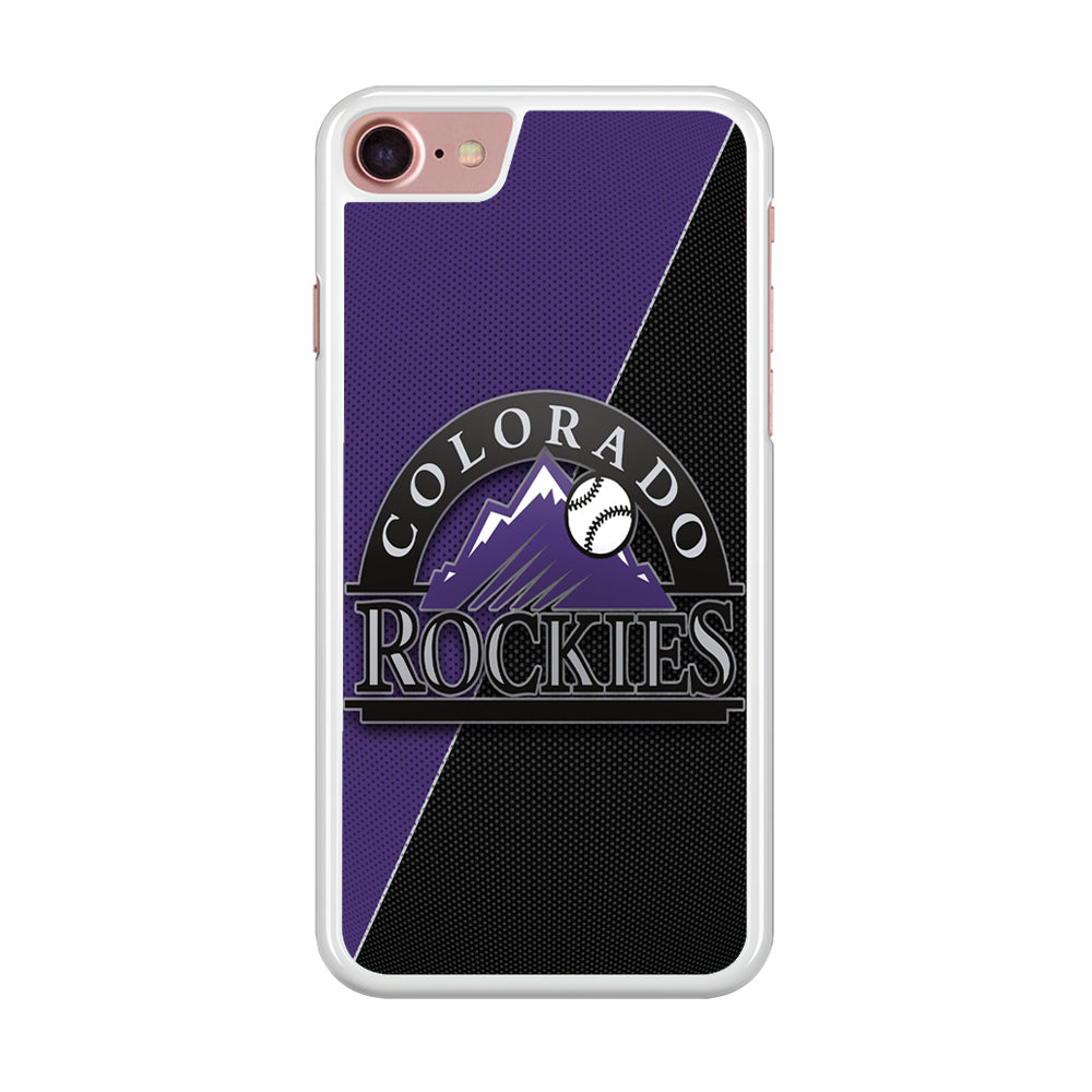 Baseball Colorado Rockies MLB 001 iPhone 7 Case