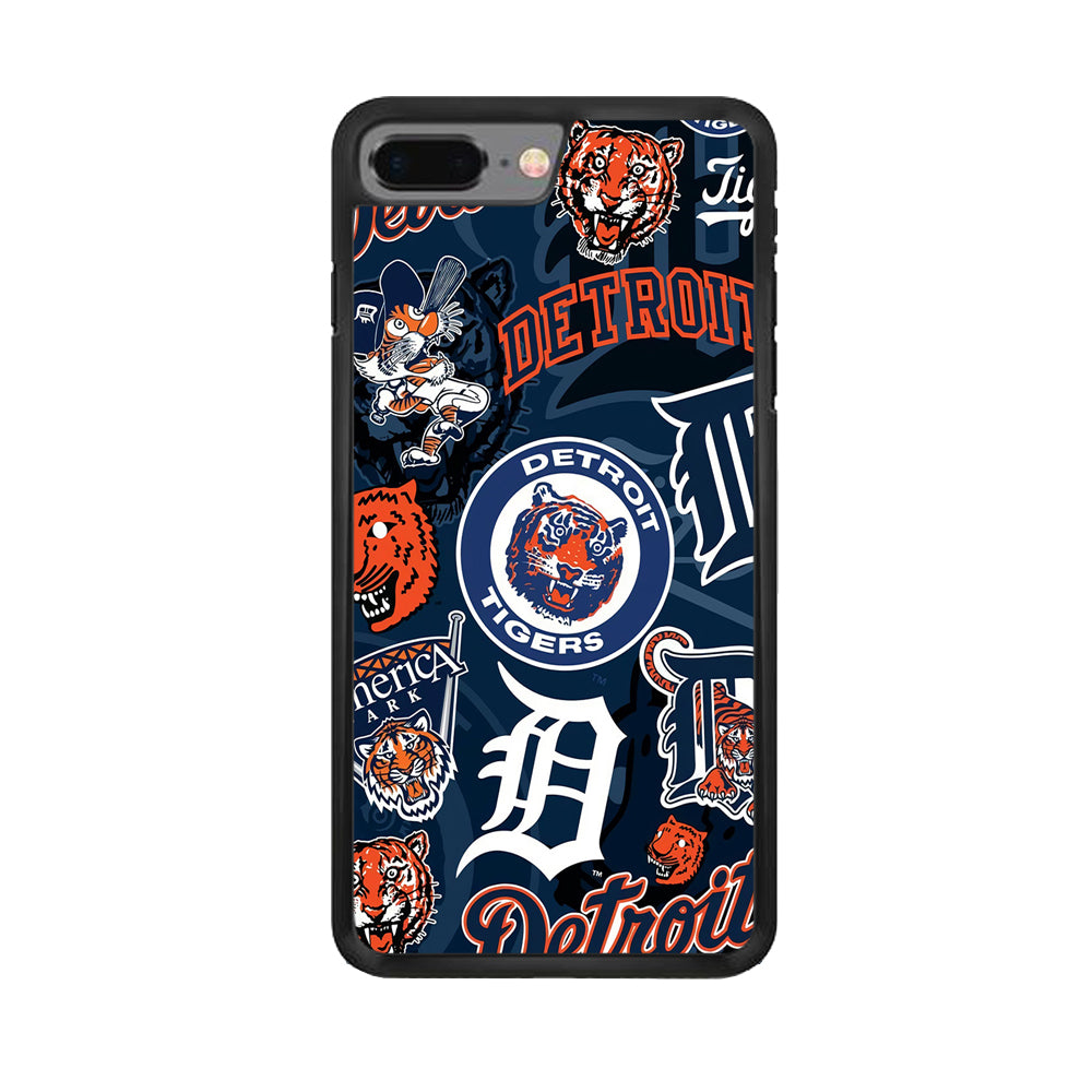 Baseball Detroit Tigers MLB 002 iPhone 8 Plus Case