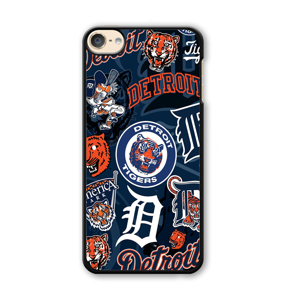 Baseball Detroit Tigers MLB 002 iPod Touch 6 Case