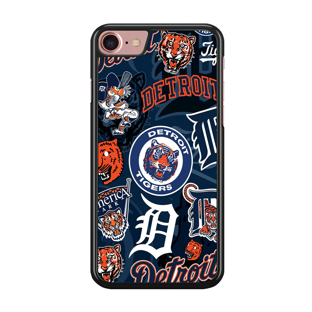 Baseball Detroit Tigers MLB 002 iPhone SE 2020 Case