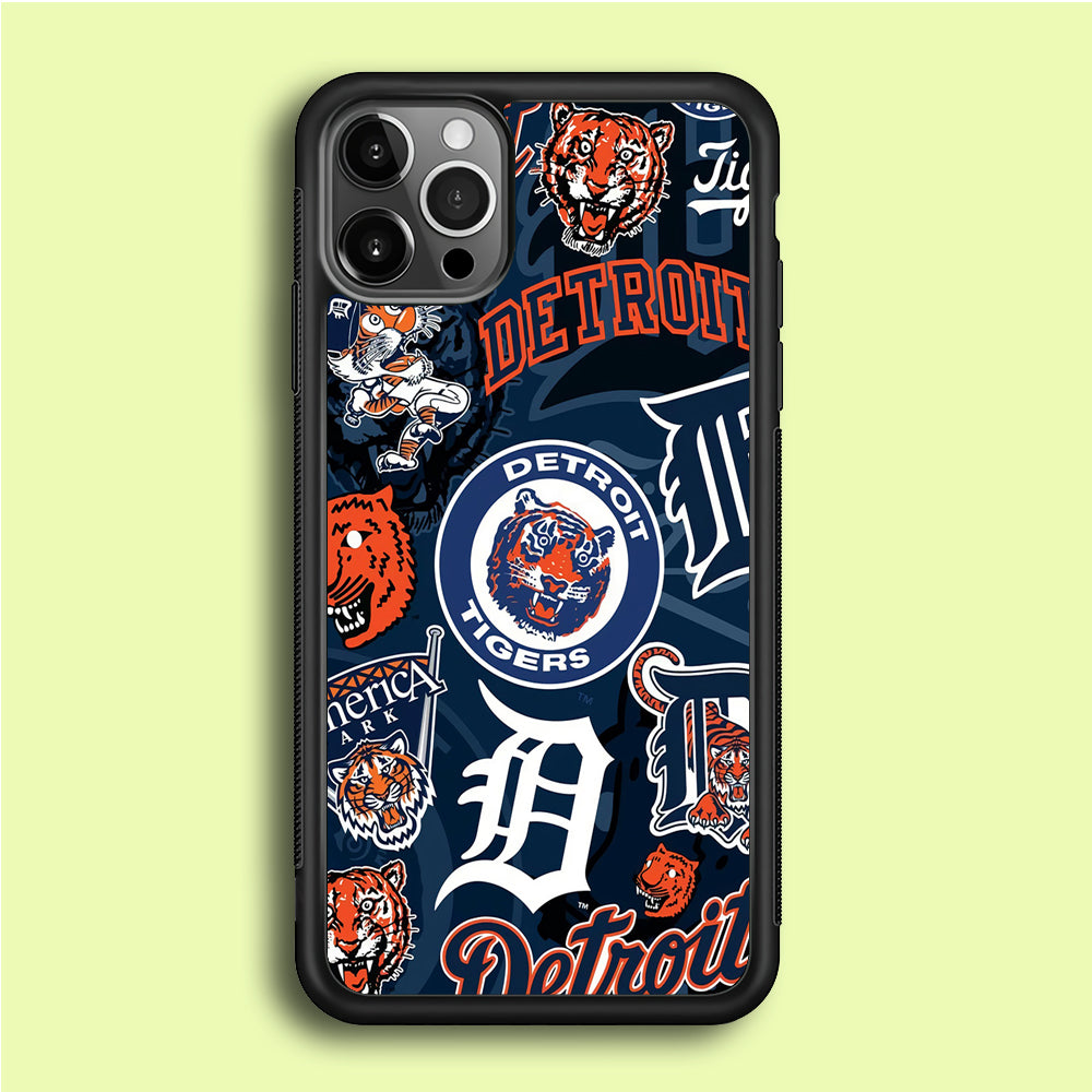 Baseball Detroit Tigers MLB 002 iPhone 12 Pro Case