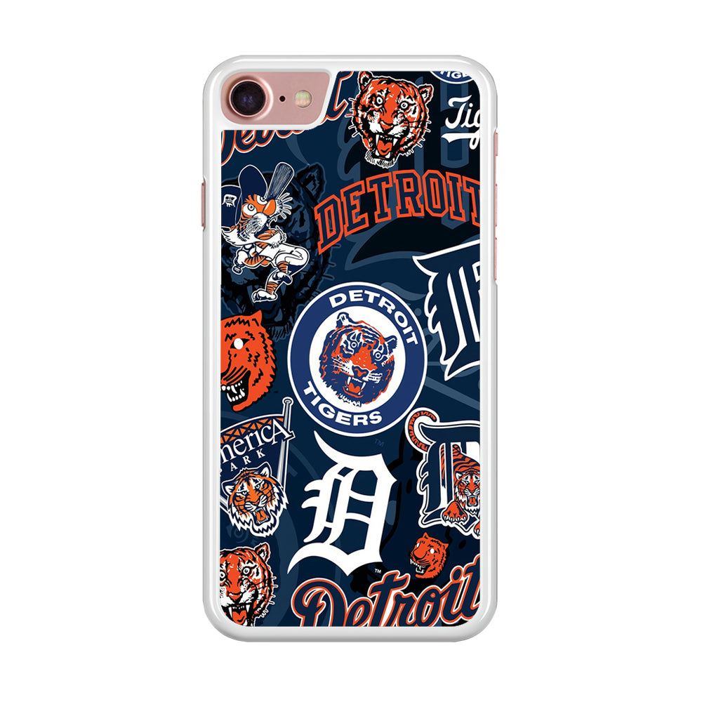 Baseball Detroit Tigers MLB 002 iPhone SE 2020 Case