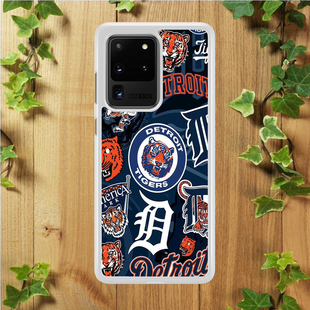 Baseball Detroit Tigers MLB 002 Samsung Galaxy S20 Ultra Case