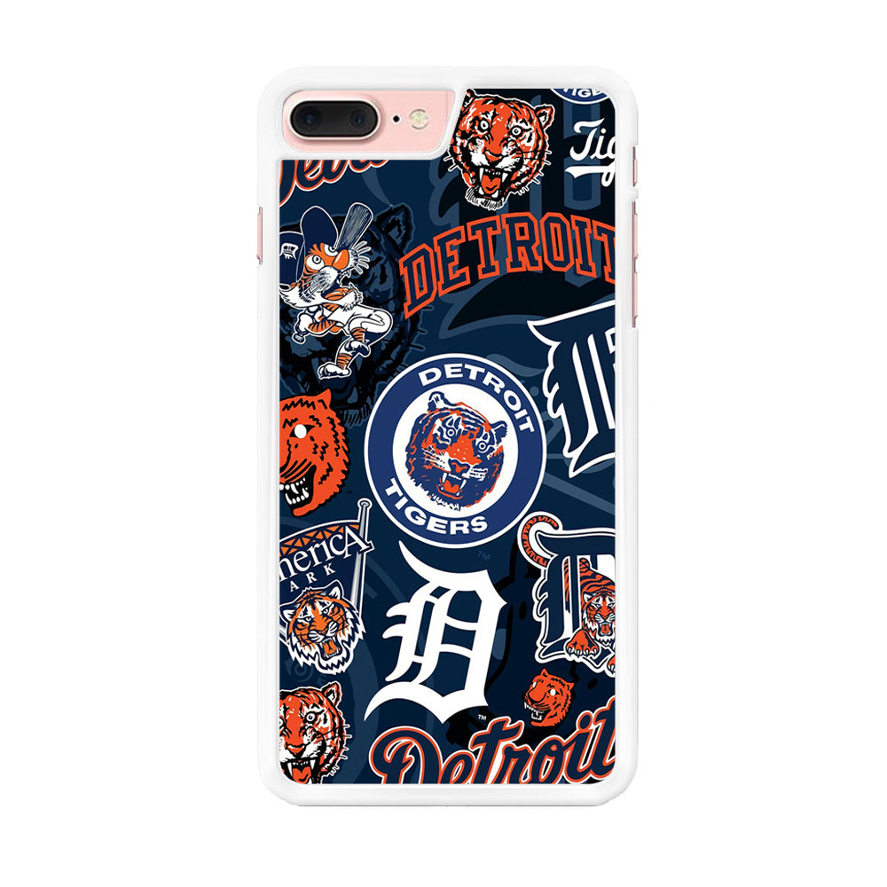 Baseball Detroit Tigers MLB 002 iPhone 8 Plus Case