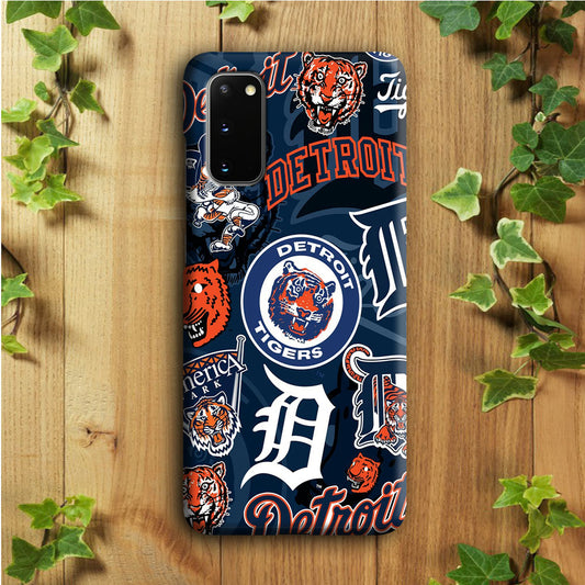 Baseball Detroit Tigers MLB 002 Samsung Galaxy S20 Case