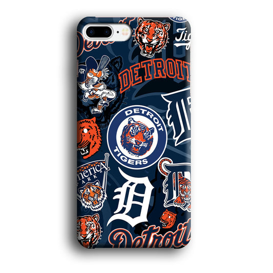 Baseball Detroit Tigers MLB 002 iPhone 8 Plus Case