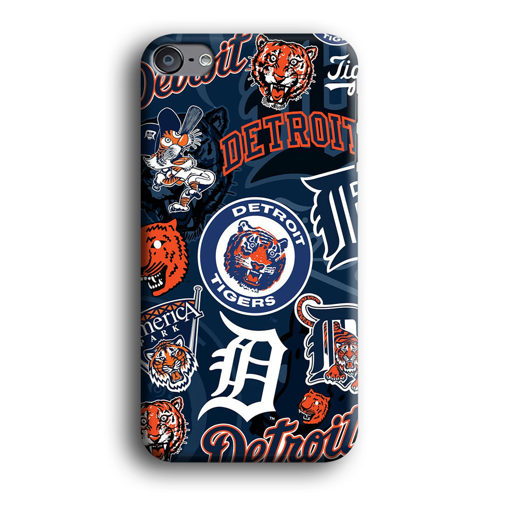 Baseball Detroit Tigers MLB 002 iPod Touch 6 Case