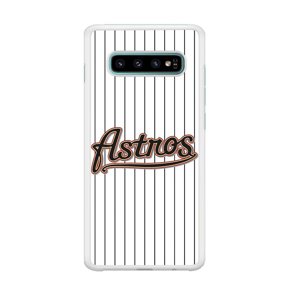 Baseball Houston Astros MLB 002 Samsung Galaxy S10 Case