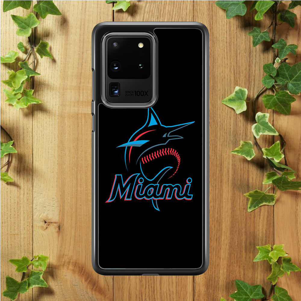 Baseball Miami Marlins MLB 001 Samsung Galaxy S20 Ultra Case