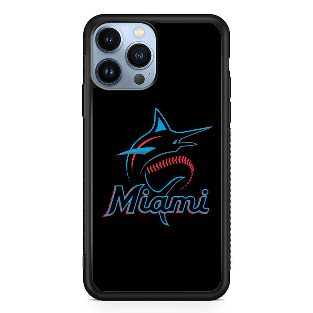 Baseball Miami Marlins MLB 001 iPhone 13 Pro Case