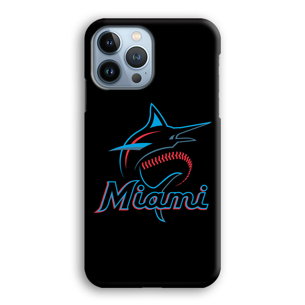 Baseball Miami Marlins MLB 001 iPhone 13 Pro Case