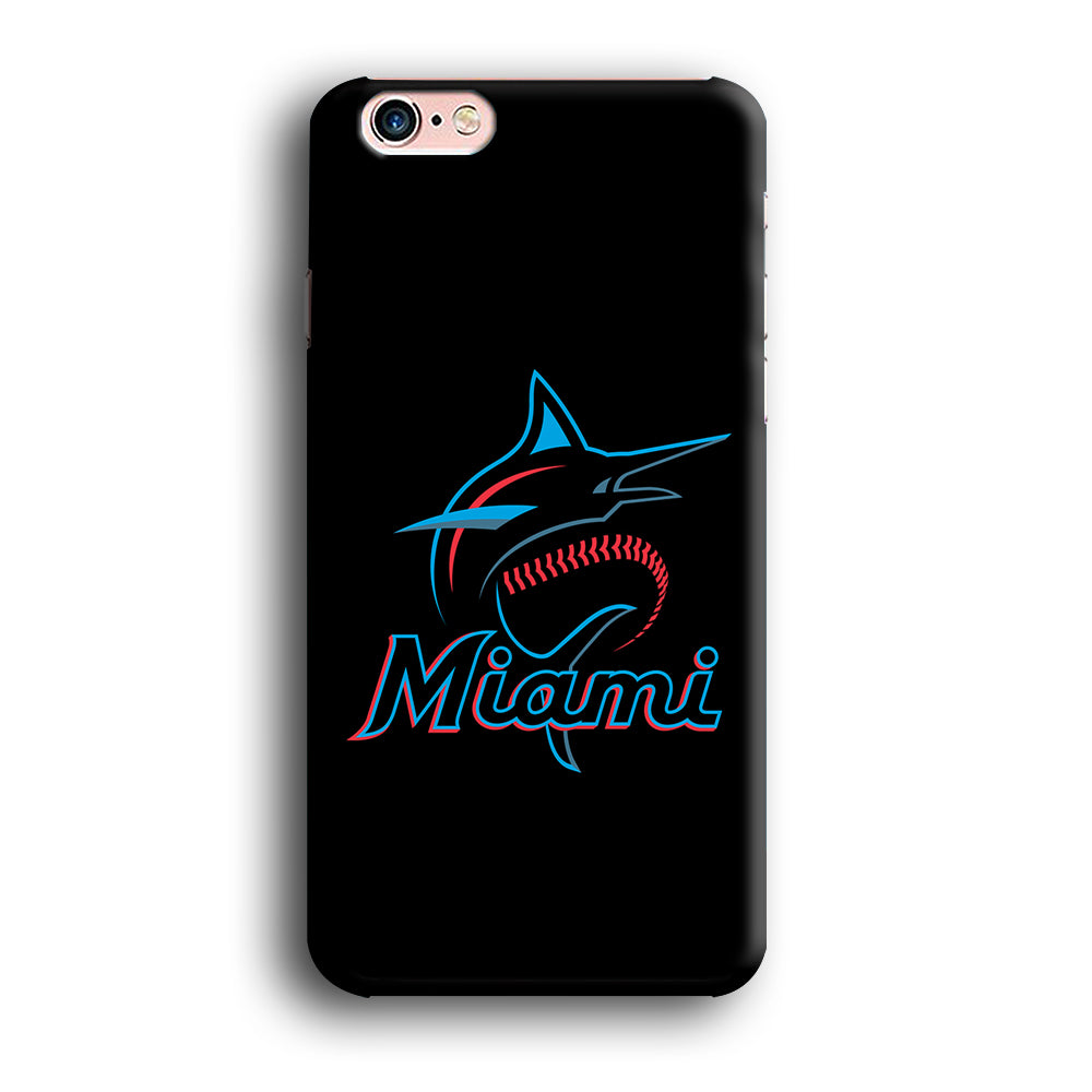 Baseball Miami Marlins MLB 001 iPhone 6 Plus | 6s Plus Case