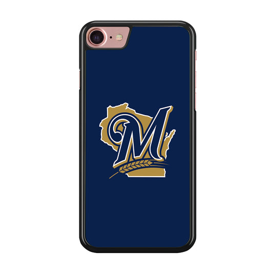 Baseball Milwaukee Brewers MLB 001 iPhone SE 2020 Case