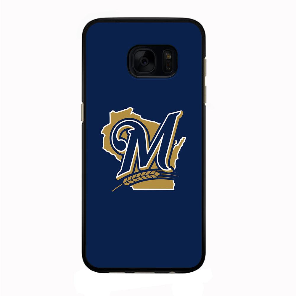 Baseball Milwaukee Brewers MLB 001 Samsung Galaxy S7 Edge Case