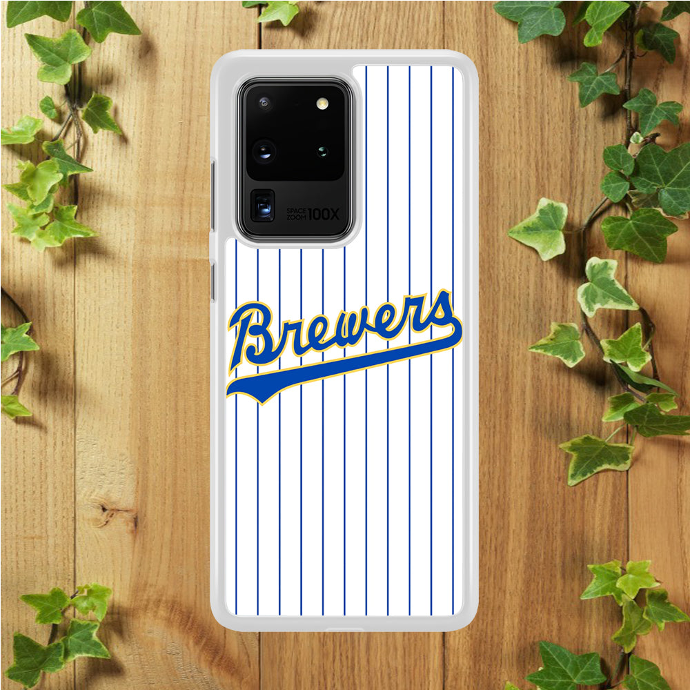 Baseball Milwaukee Brewers MLB 002 Samsung Galaxy S20 Ultra Case