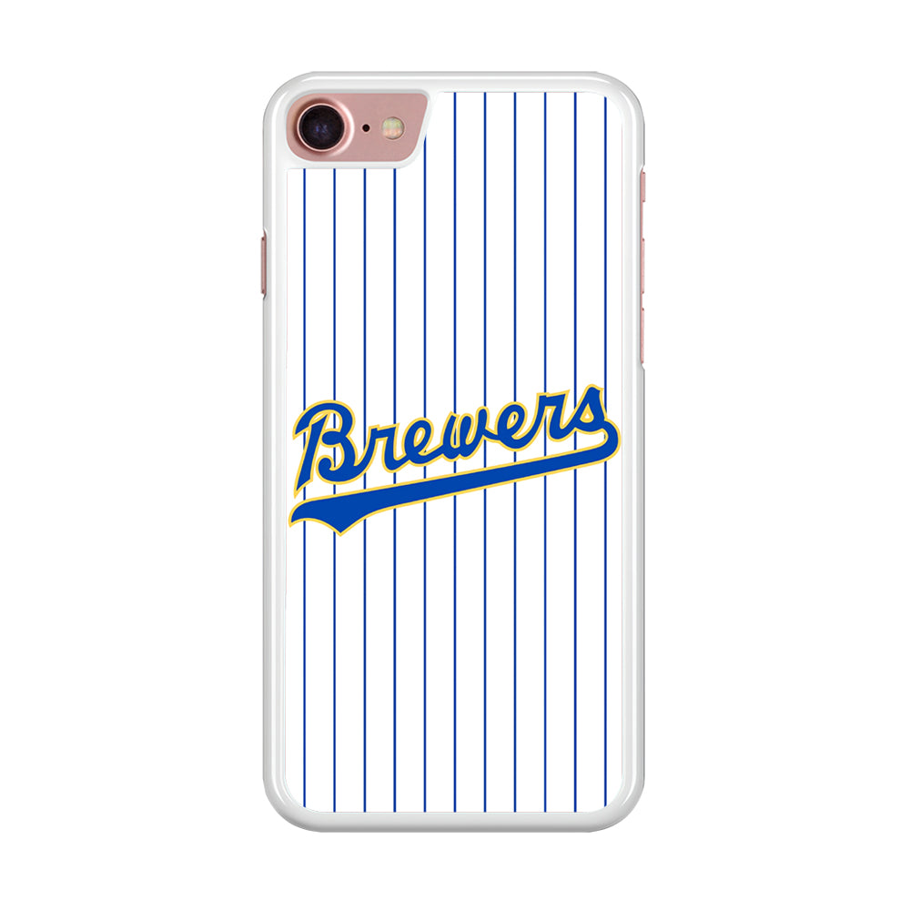 Baseball Milwaukee Brewers MLB 002 iPhone SE 2020 Case