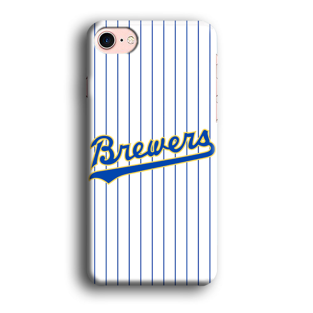 Baseball Milwaukee Brewers MLB 002 iPhone SE 2020 Case