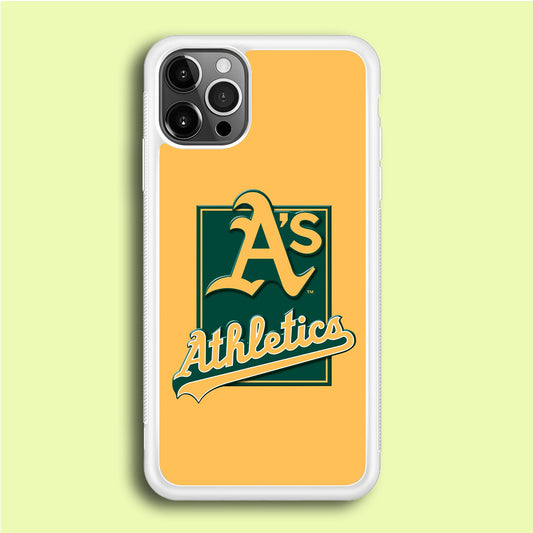 Baseball Oakland Athletics MLB 002 iPhone 12 Pro Case