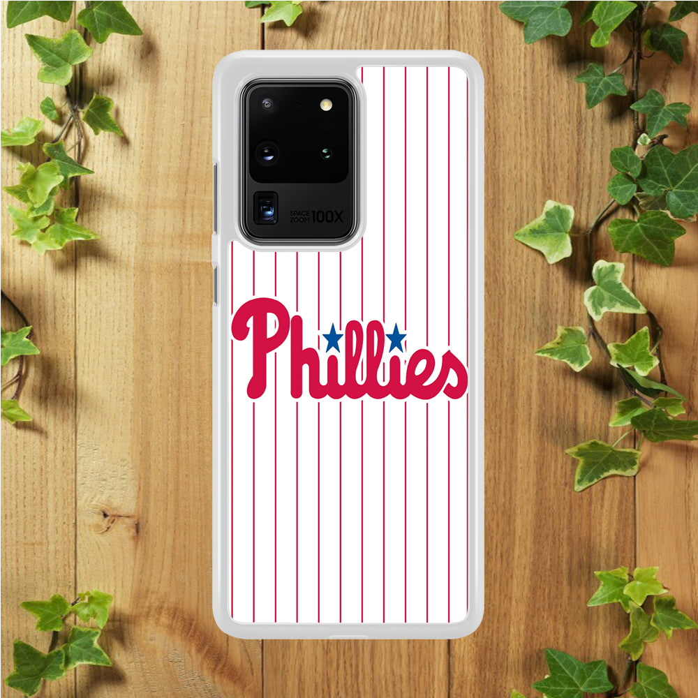 Baseball Philadelphia Phillies MLB 002 Samsung Galaxy S20 Ultra Case