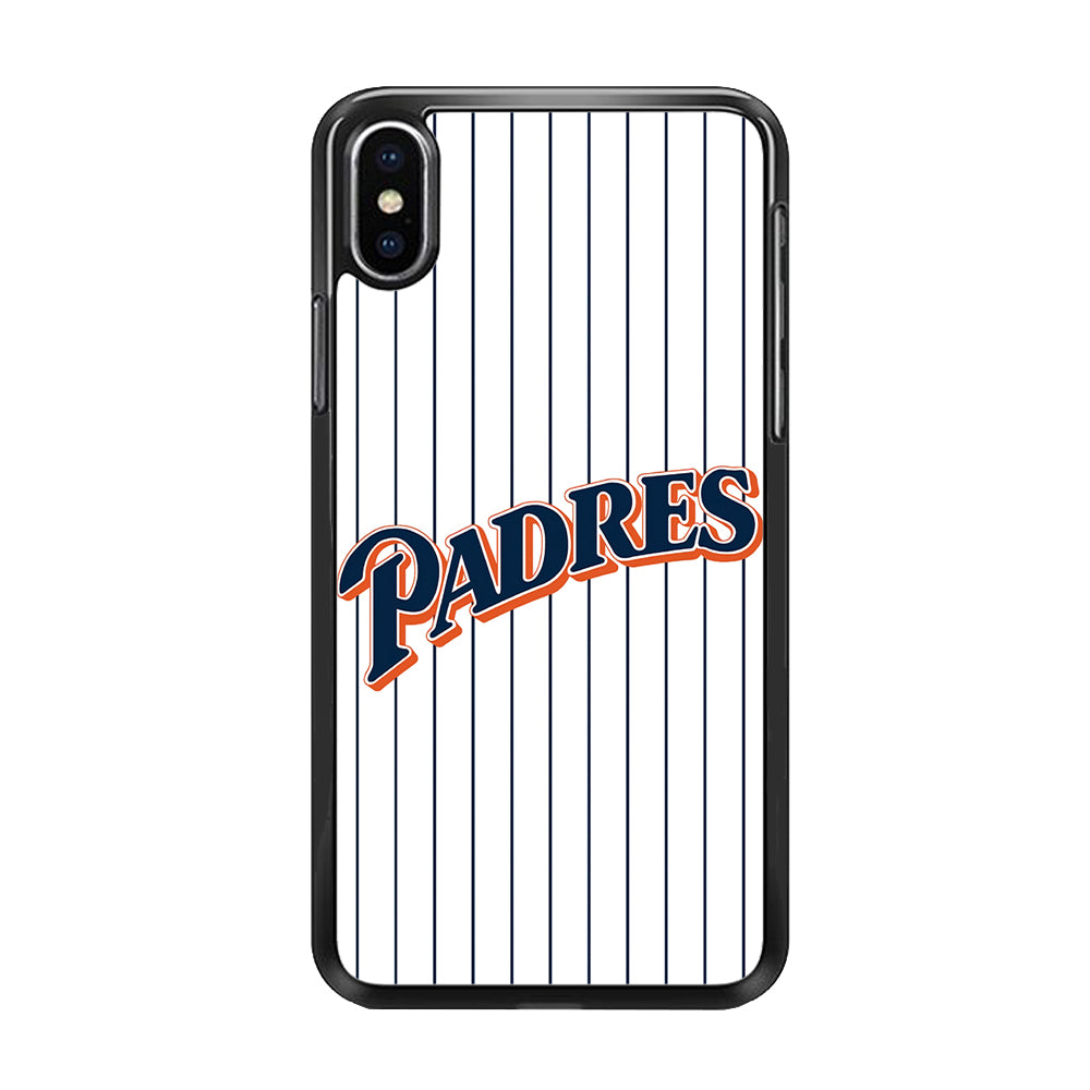 Baseball San Diego Padres MLB 001 iPhone Xs Case