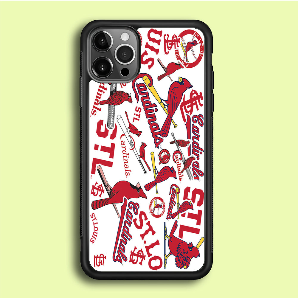 ST LOUIS CARDINALS BASEBALL MLB iPhone 12 Case Cover