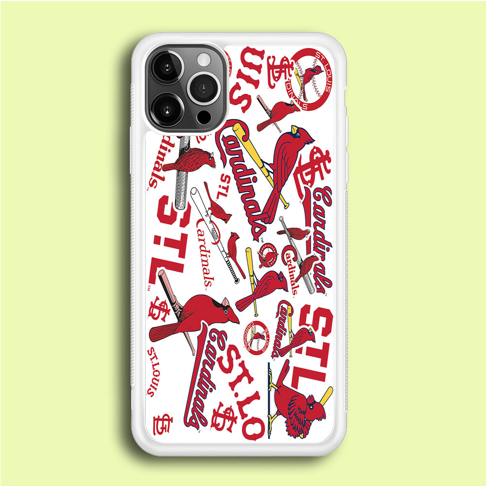 ST LOUIS CARDINALS BASEBALL MLB iPhone 12 Case Cover