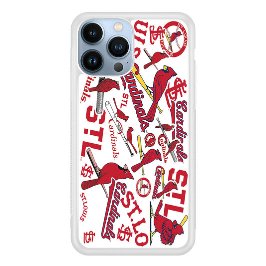 Baseball St. Louis Cardinals MLB 001 iPhone 13 Pro Case