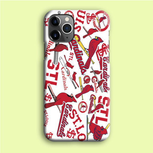 Baseball St. Louis Cardinals MLB 001 iPhone 12 Pro Case