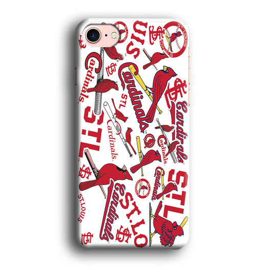 Baseball St. Louis Cardinals MLB 001 iPhone 8 Case