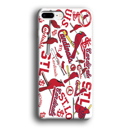 Baseball St. Louis Cardinals MLB 001 iPhone 8 Plus Case