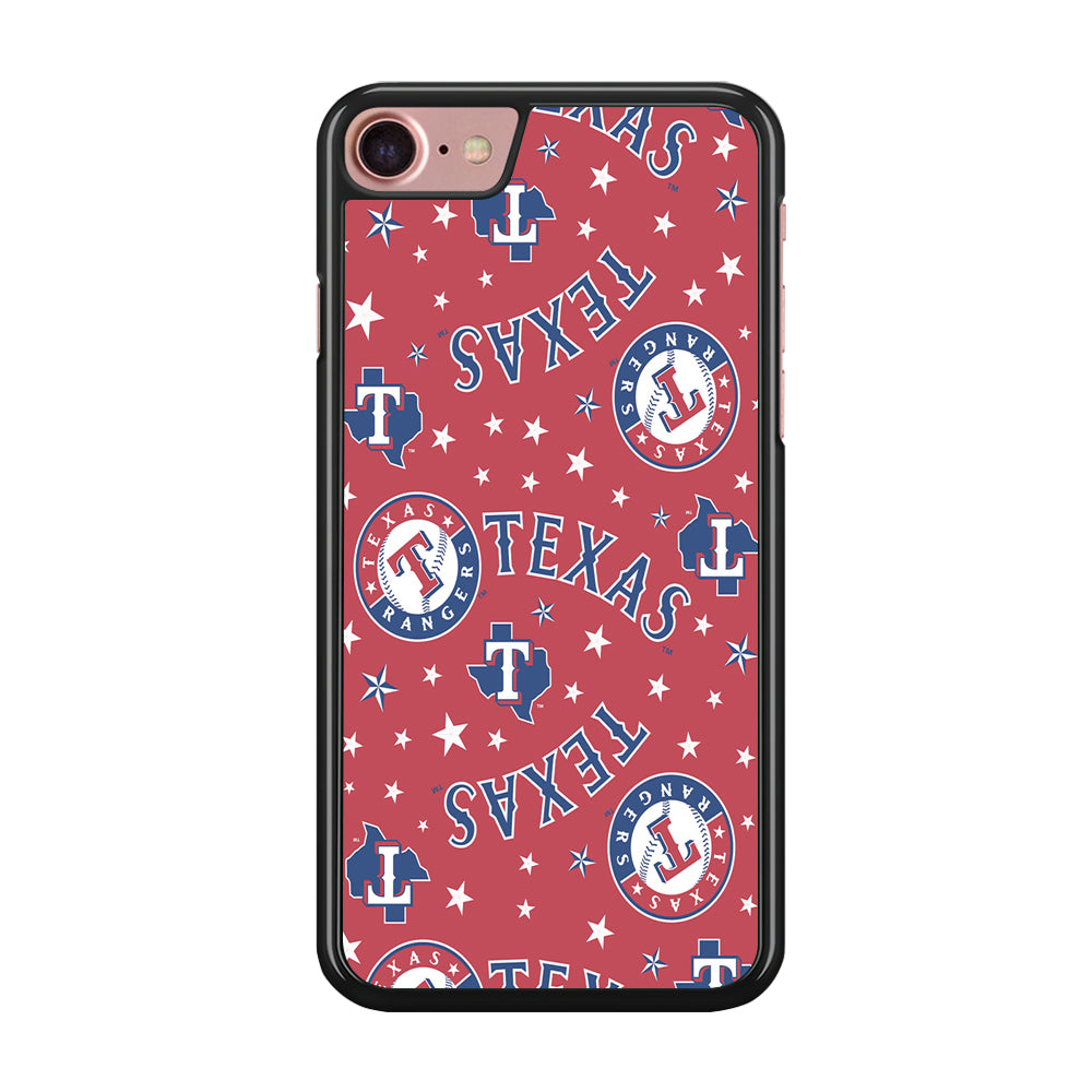 Baseball Texas Rangers MLB 001 iPhone 8 Case