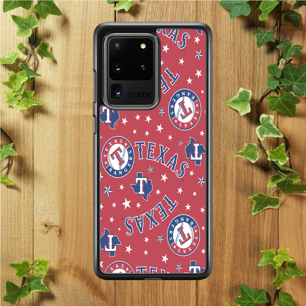 Baseball Texas Rangers MLB 001  Samsung Galaxy S20 Ultra Case