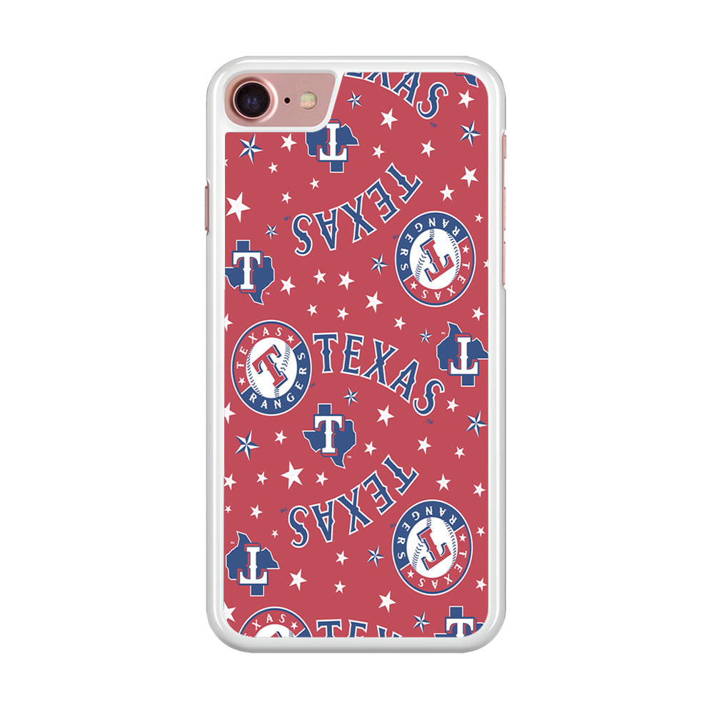 Baseball Texas Rangers MLB 001 iPhone 8 Case