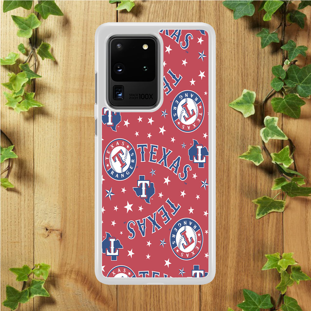 Baseball Texas Rangers MLB 001  Samsung Galaxy S20 Ultra Case