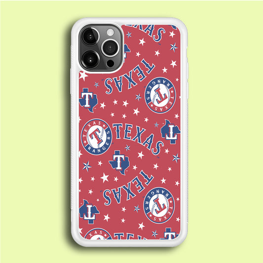 Baseball Texas Rangers MLB 001 iPhone 12 Pro Case