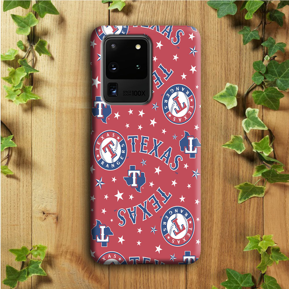 Baseball Texas Rangers MLB 001  Samsung Galaxy S20 Ultra Case