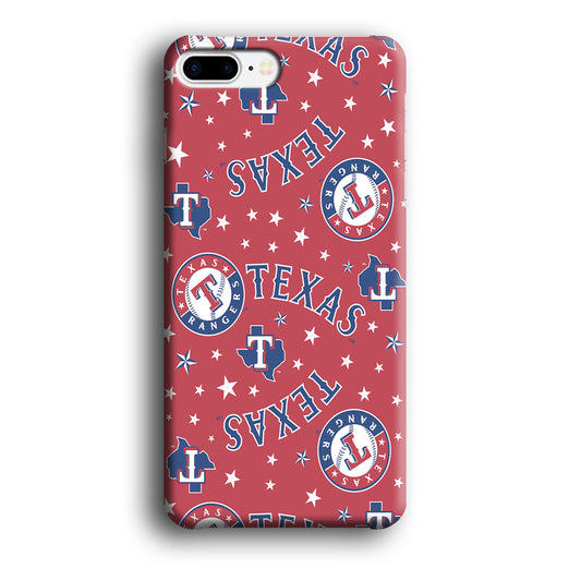 Baseball Texas Rangers MLB 001 iPhone 8 Plus Case