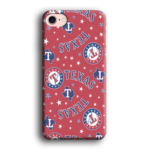 Baseball Texas Rangers MLB 001 iPhone 8 Case