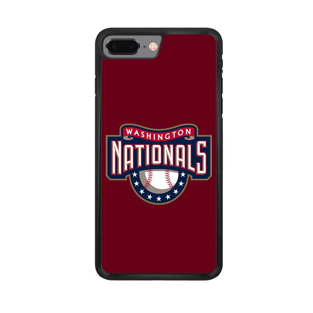 Baseball Washington Nationals MLB 002 iPhone 8 Plus Case