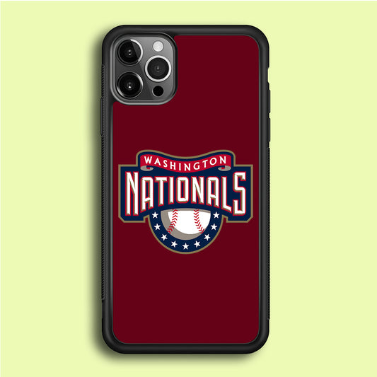 Baseball Washington Nationals MLB 002 iPhone 12 Pro Case