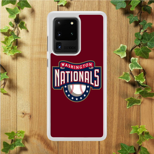 Baseball Washington Nationals MLB 002  Samsung Galaxy S20 Ultra Case