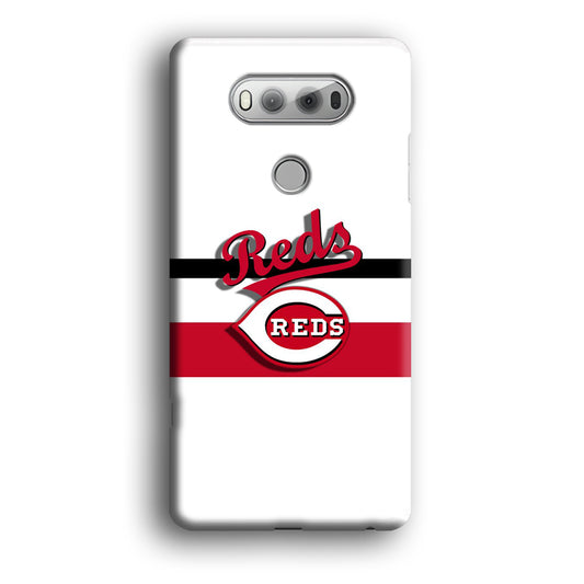 Baseball Cincinnati Reds MLB 001  LG V20 3D Case