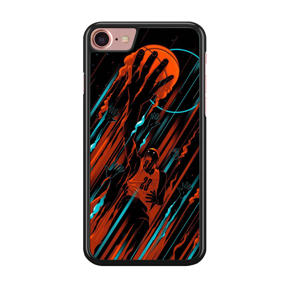 Basketball Art 003 iPhone SE 2020 Case