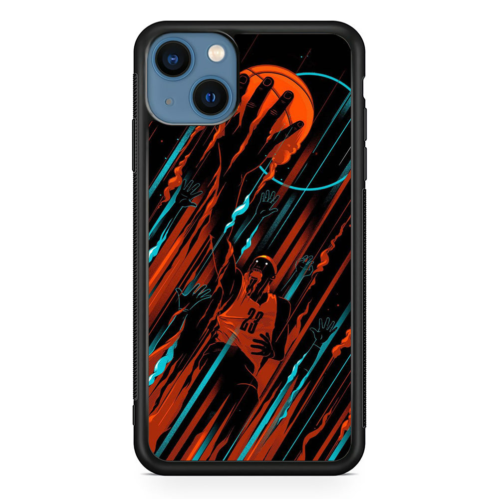 Basketball Art 003 iPhone 13 Mini Case