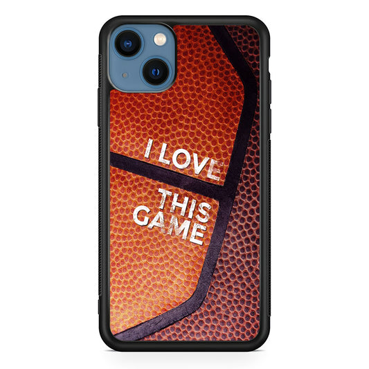 Basketball I Love This Game iPhone 13 Mini Case