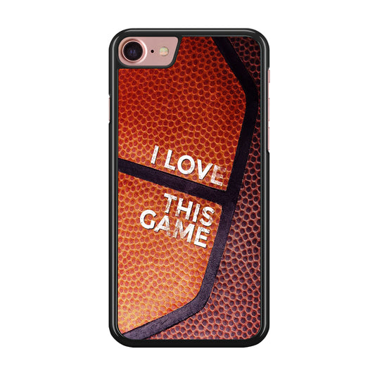 Basketball I Love This Game iPhone SE 2020 Case