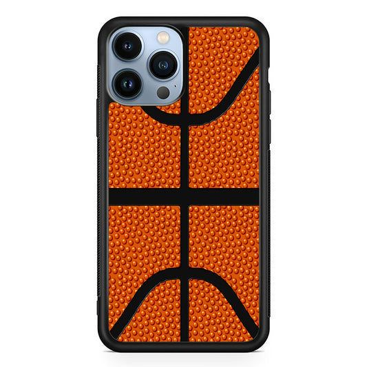 Basketball Pattern iPhone 13 Pro Case